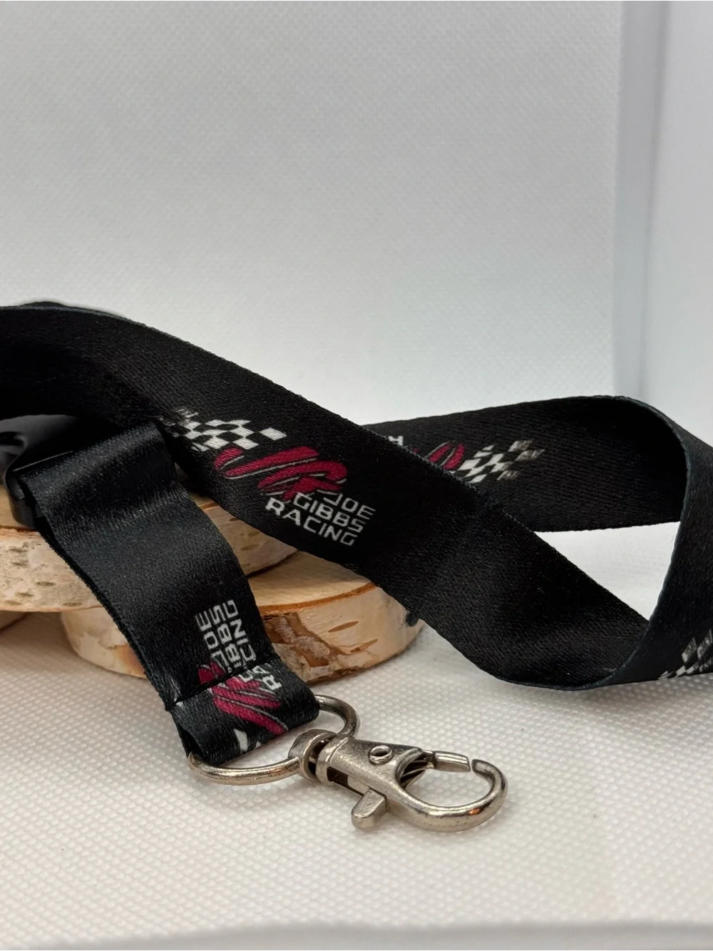 Joe Gibbs Racing Black Logo Lanyard – NASCAR Team Merch